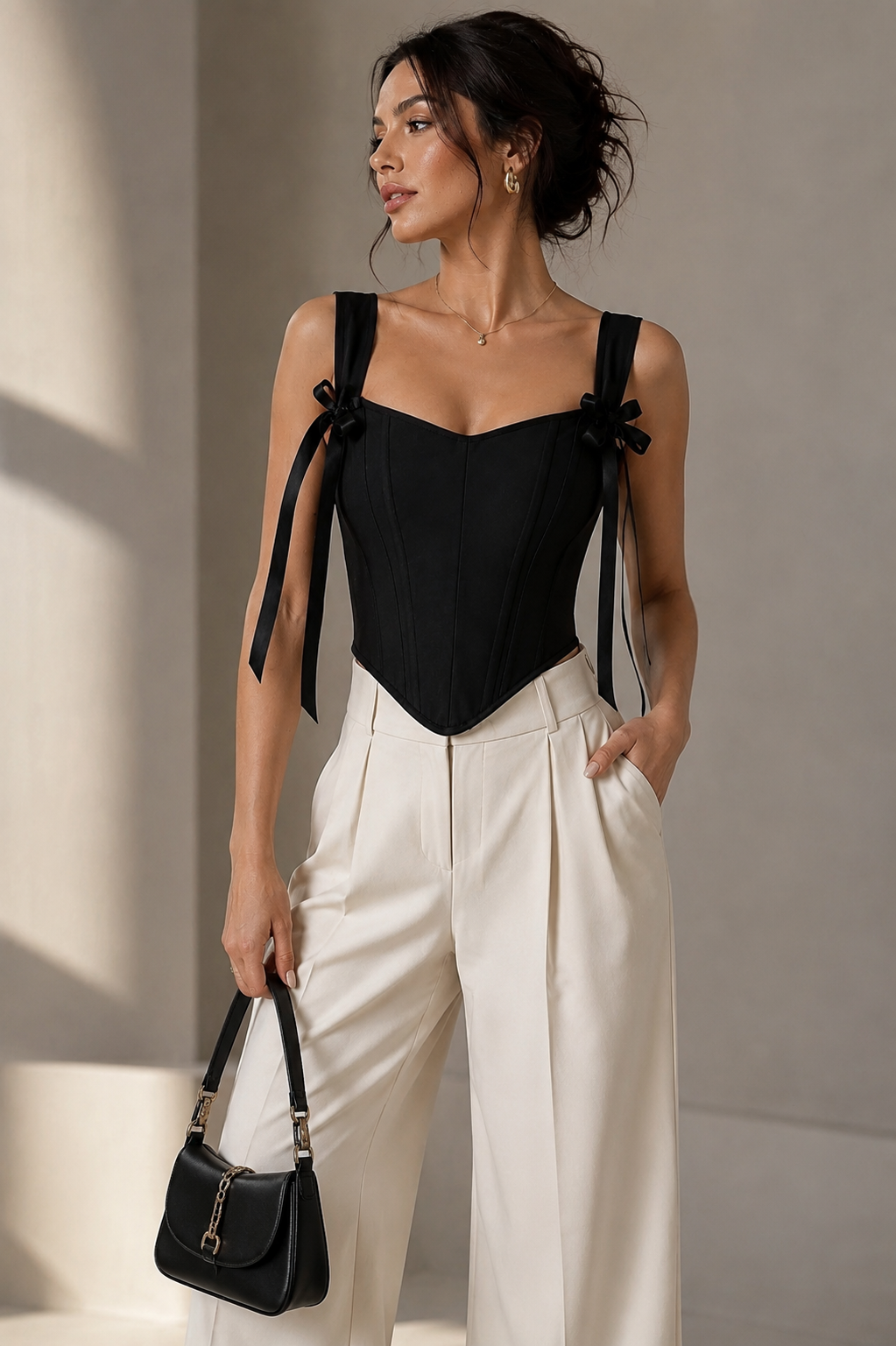Black Corset Top