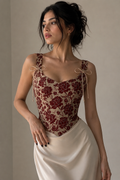 Rose Garden Lace-Up Corset