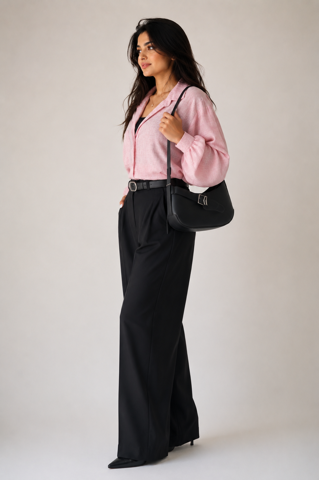 Leganci Blush Linen Shirt