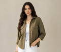 Olive Drift Utility Shirt