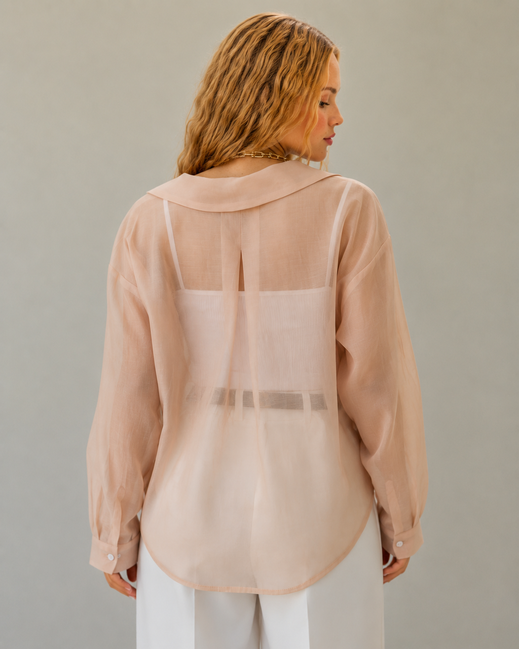 Rosé Veil Shirt