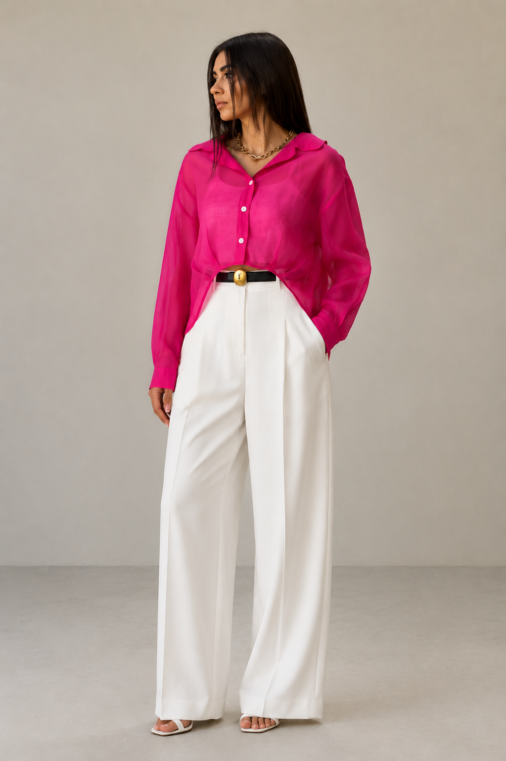 Pink Casual Shirt