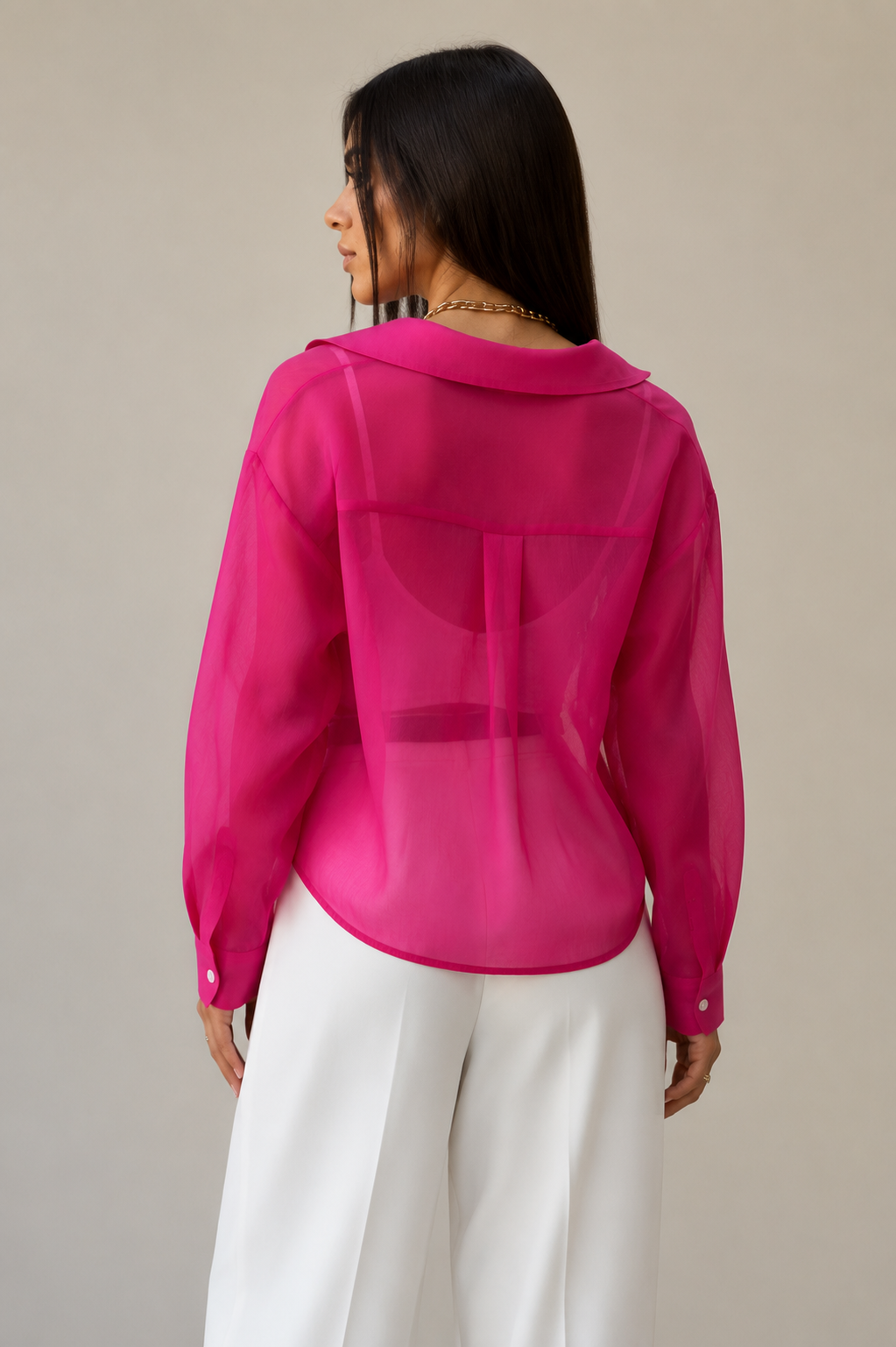 Pink Casual Shirt