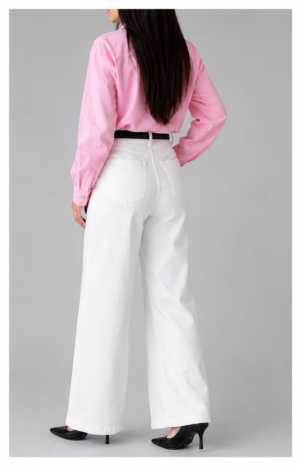 Two-Pocket Oversized Shirt