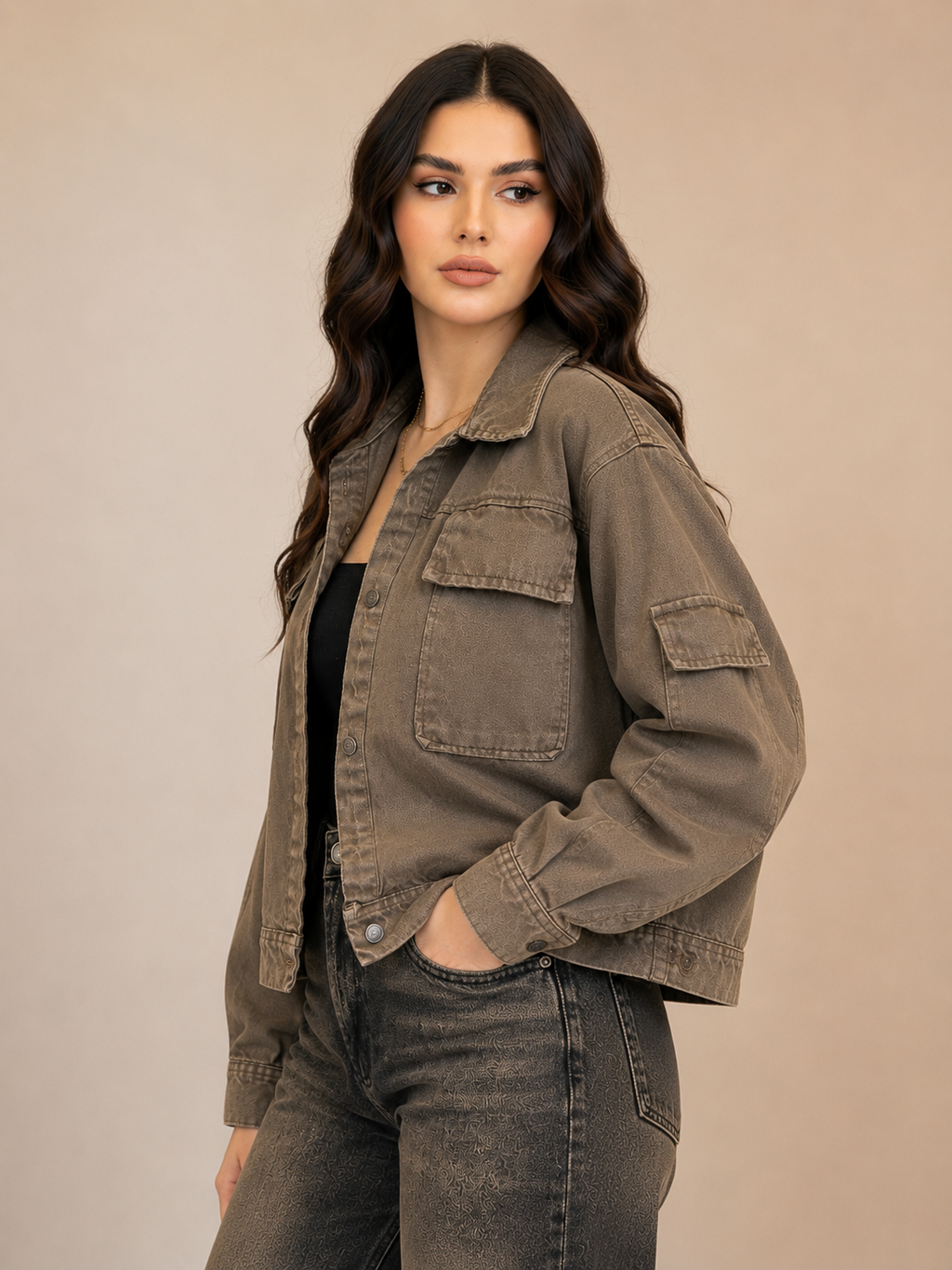 Leganci Vintage Drift Utility Jacket