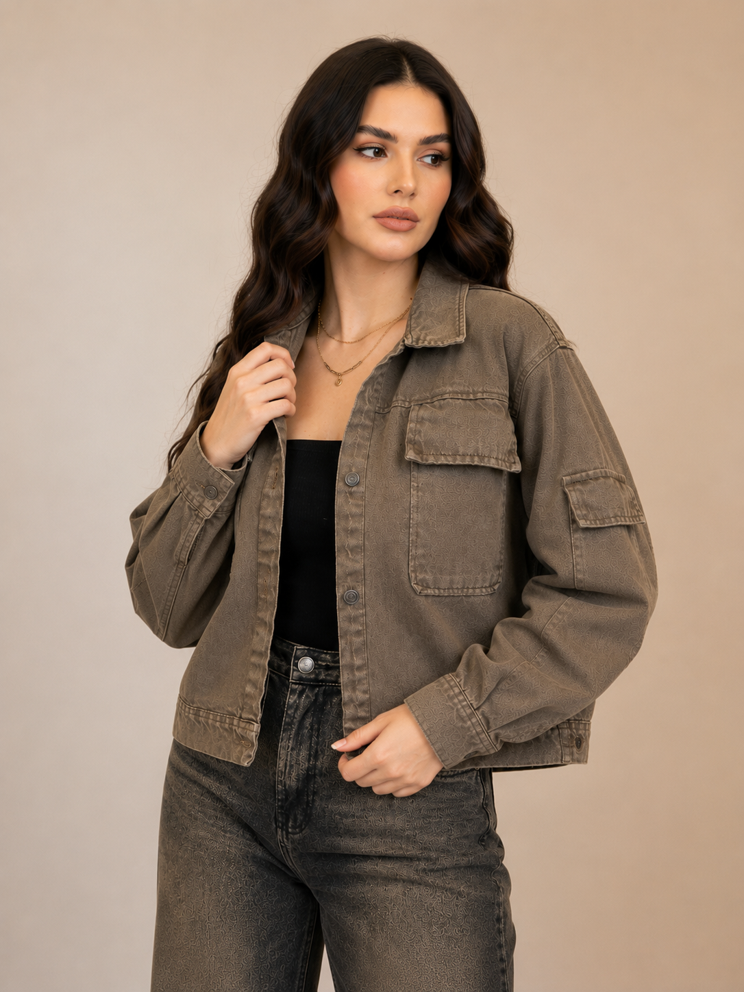 Leganci Vintage Drift Utility Jacket