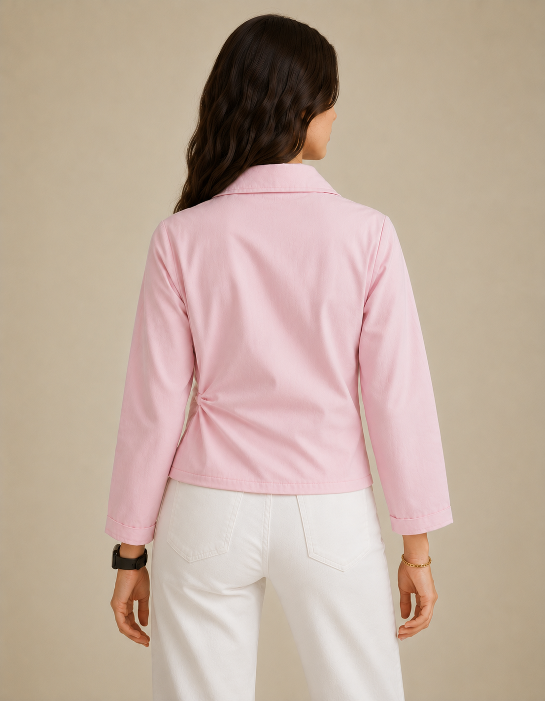 Leganci Blush Wrap Jacket