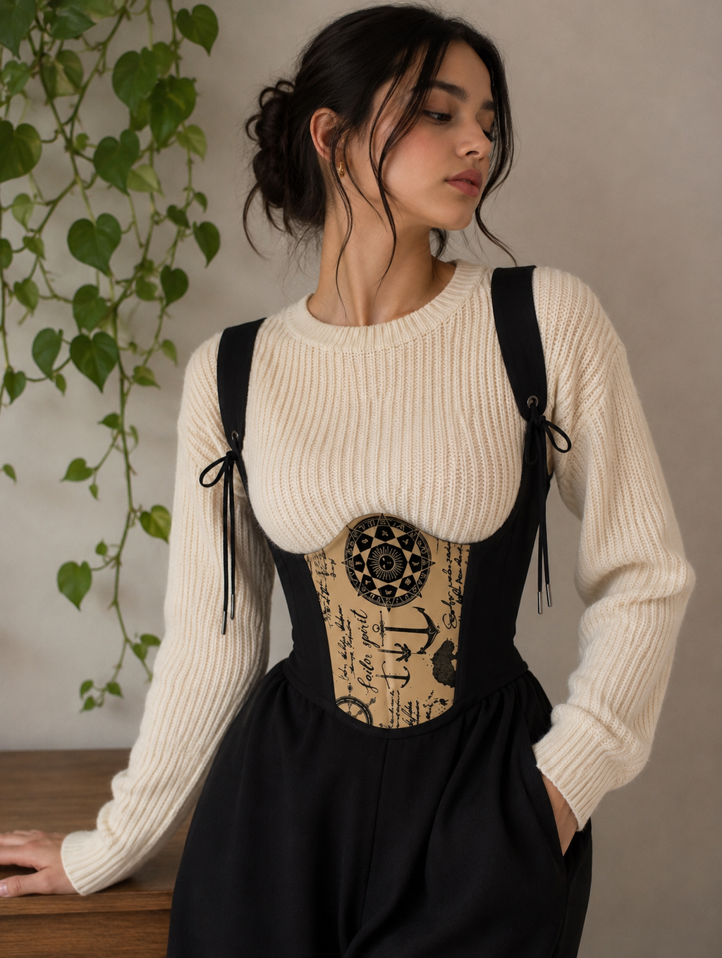 Celestial Voyage Underbust Corset