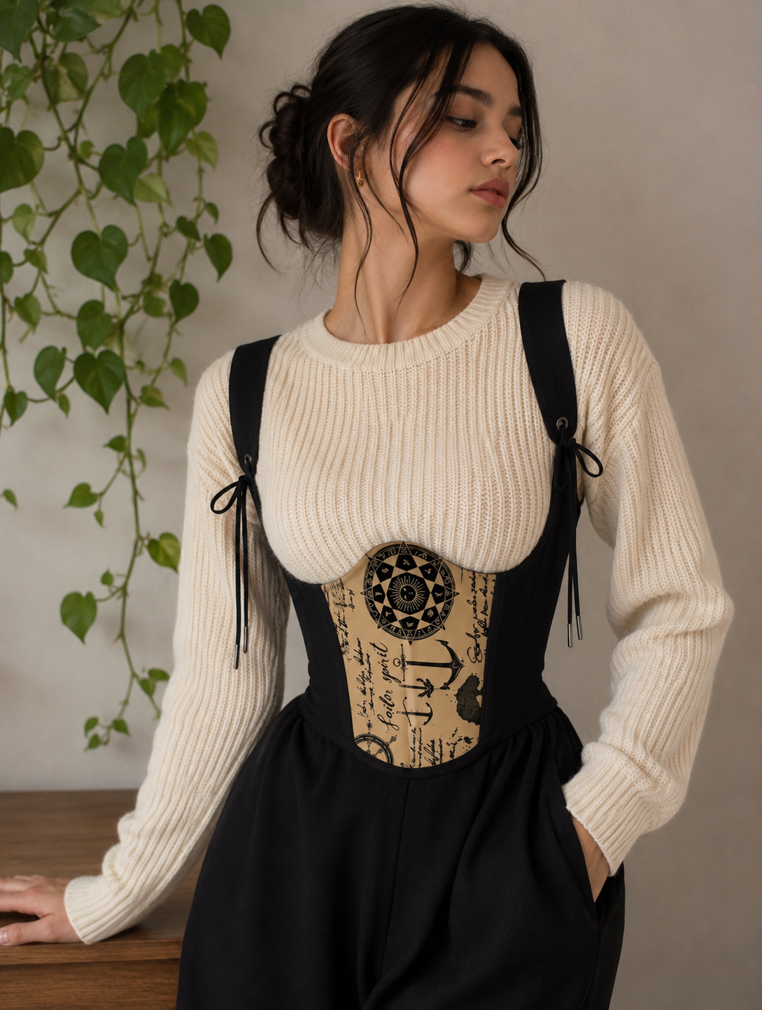 Celestial Voyage Underbust Corset
